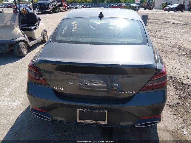 2023 Genesis G70 3.3t Awd მანქანა იყიდება აუქციონზე, vin: KMTG54TE3PU109426, აუქციონის ნომერი: 45688991