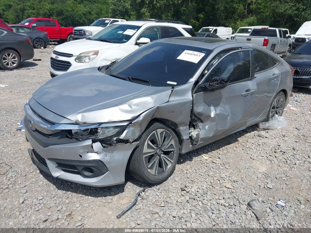 45689015 :رقم المزاد ، 2HGFC1F77JH641902 vin ، 2018 Honda Civic Ex-l مزاد بيع