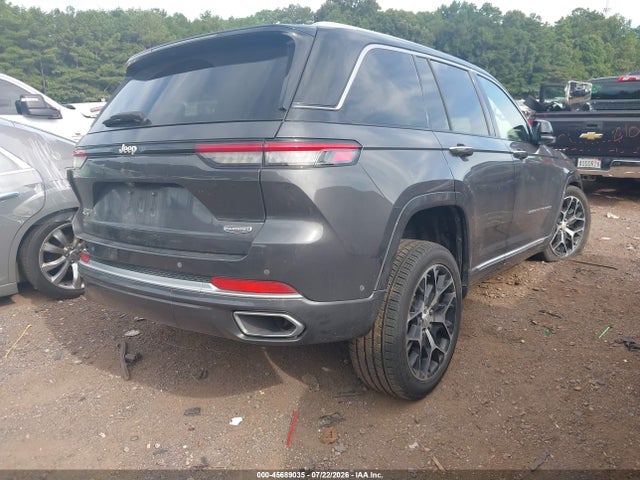 Aukcja sprzedaży 2022 Jeep Grand Cherokee Summit Reserve 4x4, vin: 1C4RJHET9N8510359, numer aukcji: 45689035