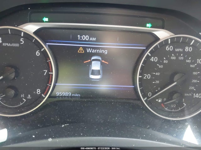 2019 Nissan Altima 2.5 Sl მანქანა იყიდება აუქციონზე, vin: 1N4BL4EVXKC189372, აუქციონის ნომერი: 45689070