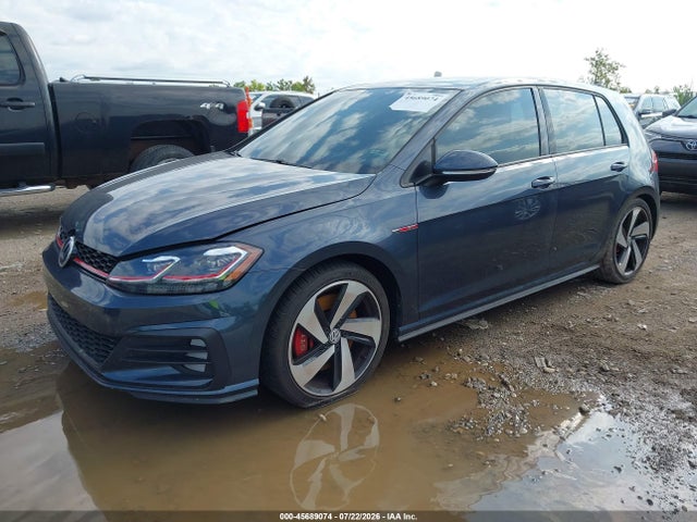 2019 Volkswagen Golf Gti 2.0t Autobahn/2.0t Rabbit Edition/2.0t S/2.0t Se მანქანა იყიდება აუქციონზე, vin: 3VW5T7AUXKM003525, აუქციონის ნომერი: 45689074