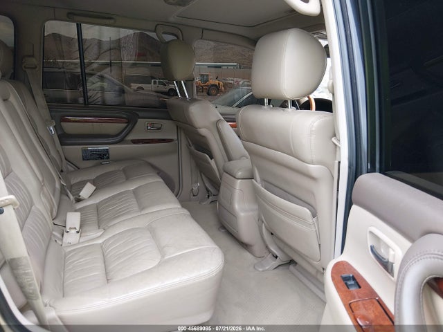 Продаж на аукціоні авто 2001 Lexus Lx 470, vin: JTJHT00W013507332, номер лоту: 45689085