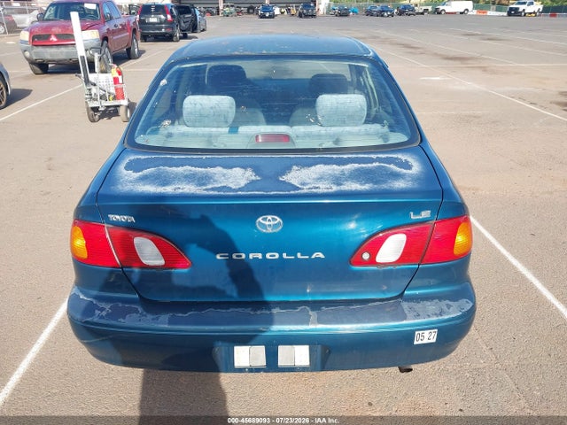 45689093 :رقم المزاد ، 1NXBR12E0YZ379191 vin ، 2000 Toyota Corolla Le مزاد بيع