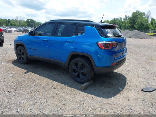 2018 Jeep Compass Altitude 4x4 მანქანა იყიდება აუქციონზე, vin: 3C4NJDBB2JT325228, აუქციონის ნომერი: 45689113