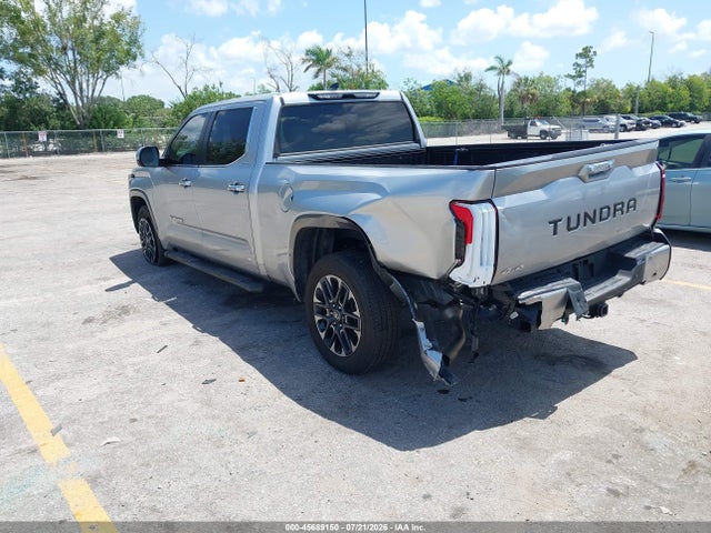 Продажа на аукционе авто 2025 Toyota Tundra Limited, vin: 5TFJA5EC8SX039981, номер лота: 45689150