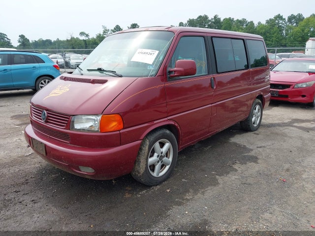 45689207 :رقم المزاد ، WV2MB47022H091884 vin ، 2002 Volkswagen Eurovan Mv مزاد بيع