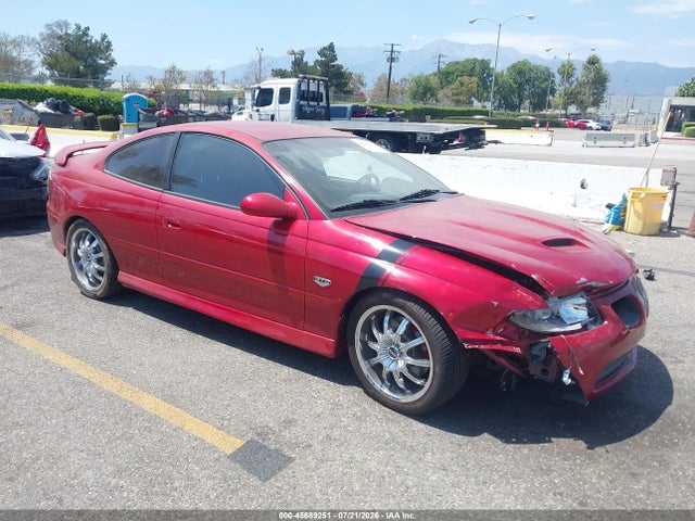 Продаж на аукціоні авто 2006 Pontiac Gto, vin: 6G2VX12U16L518639, номер лоту: 45689251