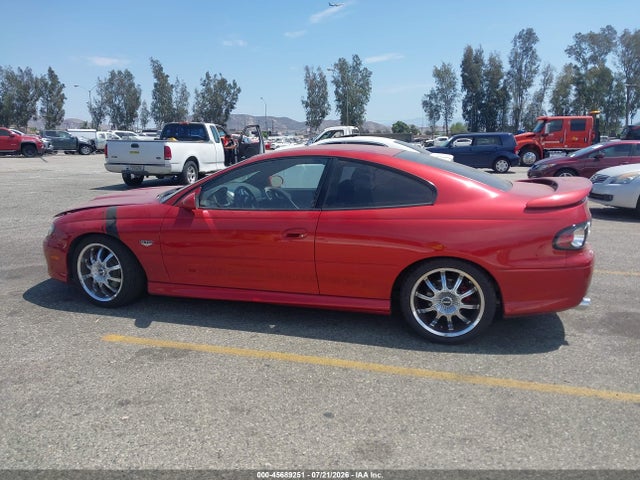 Продаж на аукціоні авто 2006 Pontiac Gto, vin: 6G2VX12U16L518639, номер лоту: 45689251