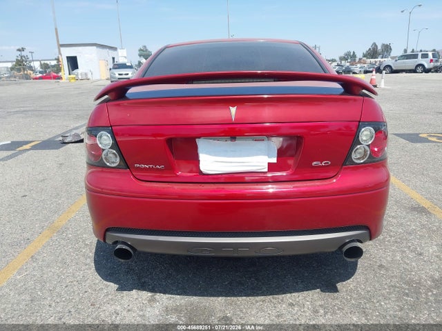Продаж на аукціоні авто 2006 Pontiac Gto, vin: 6G2VX12U16L518639, номер лоту: 45689251