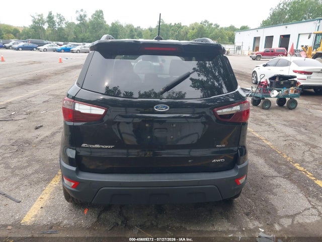 2019 Ford Ecosport Ses მანქანა იყიდება აუქციონზე, vin: MAJ6S3JL1KC303570, აუქციონის ნომერი: 45689272