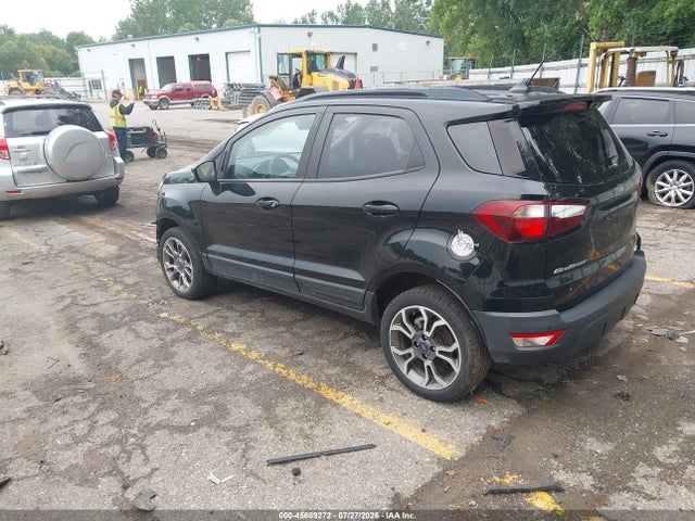 2019 Ford Ecosport Ses მანქანა იყიდება აუქციონზე, vin: MAJ6S3JL1KC303570, აუქციონის ნომერი: 45689272