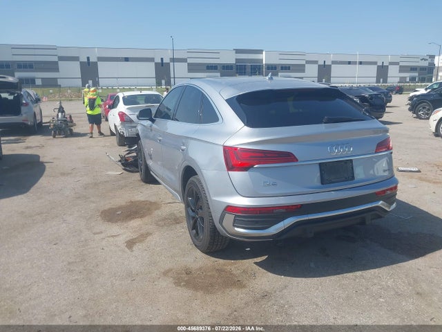 Auction sale of the 2022 Audi Q5 Sportback Premium 45 Tfsi S Line Quattro S Tronic, vin: WA14AAFY3N2118633, lot number: 45689376