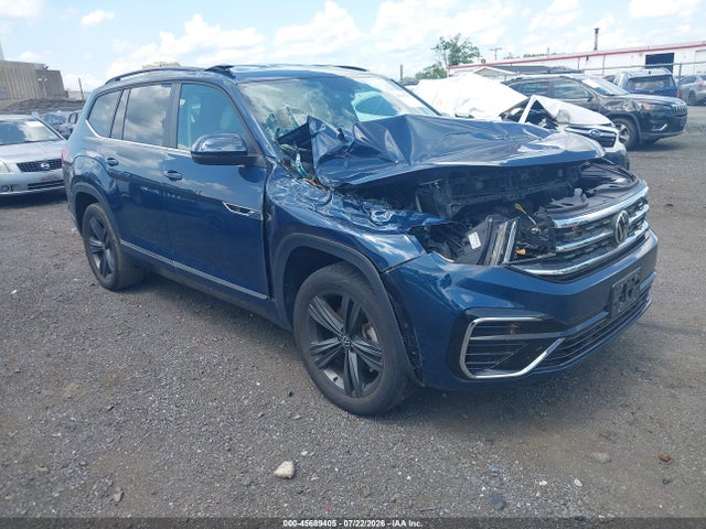 2021 Volkswagen Atlas 3.6l V6 Se W/technology R-line მანქანა იყიდება აუქციონზე, vin: 1V2NR2CA0MC610639, აუქციონის ნომერი: 45689405