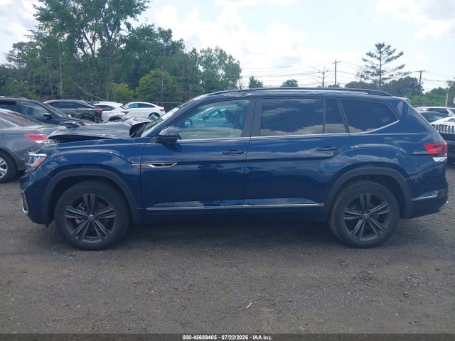 2021 Volkswagen Atlas 3.6l V6 Se W/technology R-line მანქანა იყიდება აუქციონზე, vin: 1V2NR2CA0MC610639, აუქციონის ნომერი: 45689405