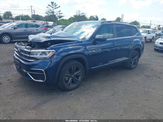 2021 Volkswagen Atlas 3.6l V6 Se W/technology R-line მანქანა იყიდება აუქციონზე, vin: 1V2NR2CA0MC610639, აუქციონის ნომერი: 45689405
