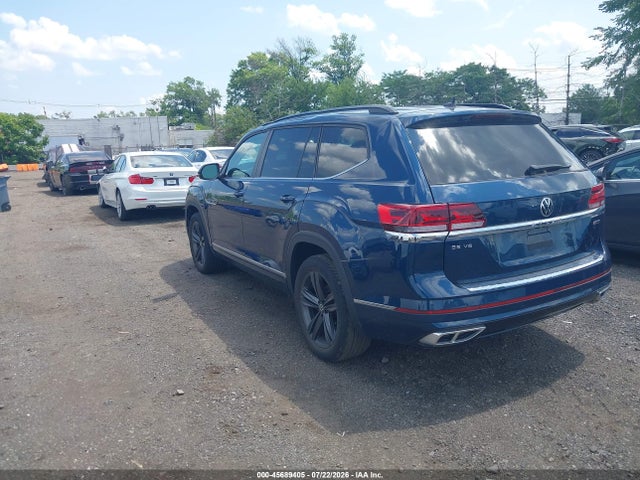 2021 Volkswagen Atlas 3.6l V6 Se W/technology R-line მანქანა იყიდება აუქციონზე, vin: 1V2NR2CA0MC610639, აუქციონის ნომერი: 45689405
