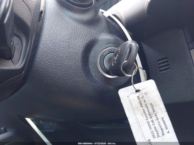 2022 Toyota Tacoma Sr V6 მანქანა იყიდება აუქციონზე, vin: 3TMCZ5ANXNM485987, აუქციონის ნომერი: 45689444