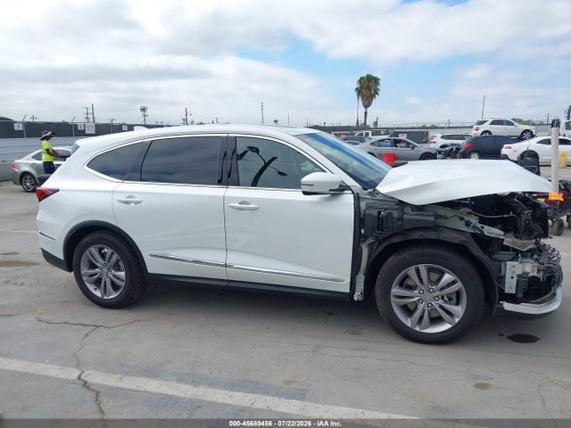 2022 Acura Mdx Standard მანქანა იყიდება აუქციონზე, vin: 5J8YD9H31NL004057, აუქციონის ნომერი: 45689456