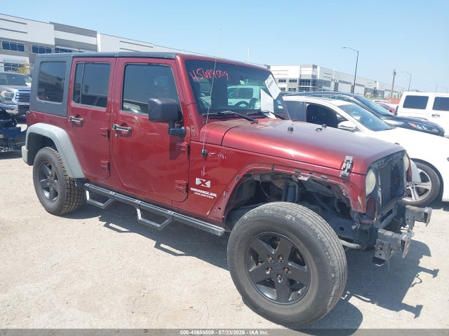 2009 Jeep Wrangler Unlimited X მანქანა იყიდება აუქციონზე, vin: 1J4GA39139L730323, აუქციონის ნომერი: 45689509