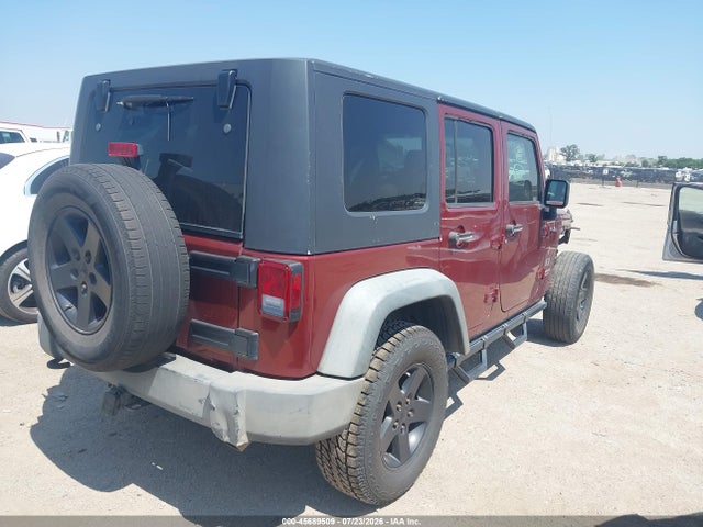 2009 Jeep Wrangler Unlimited X მანქანა იყიდება აუქციონზე, vin: 1J4GA39139L730323, აუქციონის ნომერი: 45689509