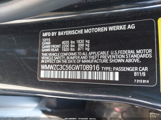 Mini Countryman Cooper S 2016 WMWZC3C56GWT08916 Image 9
