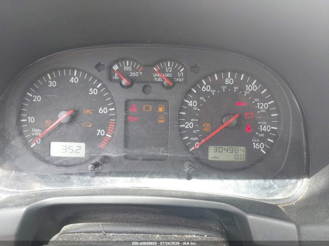 Продаж на аукціоні авто 2001 Volkswagen Jetta Wolfsburg, vin: 3VWPD69M11M184727, номер лоту: 45689600