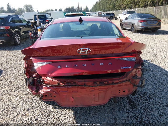 Aukcja sprzedaży 2022 Hyundai Elantra Limited, vin: KMHLP4AG0NU355807, numer aukcji: 45689656
