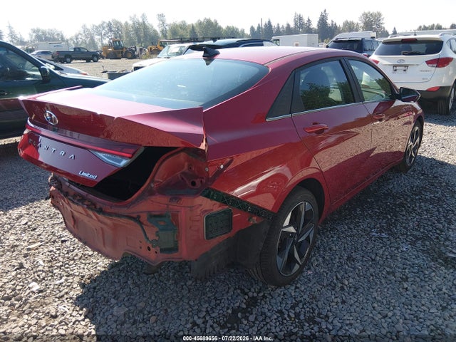 Aukcja sprzedaży 2022 Hyundai Elantra Limited, vin: KMHLP4AG0NU355807, numer aukcji: 45689656