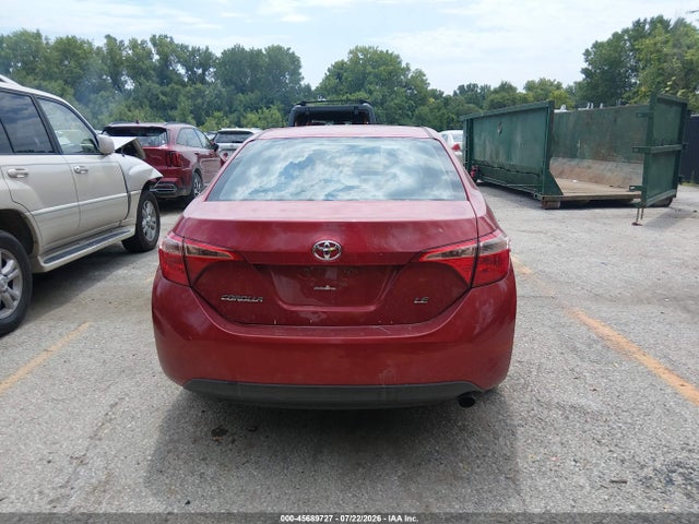 2019 Toyota Corolla Le მანქანა იყიდება აუქციონზე, vin: 2T1BURHEXKC202063, აუქციონის ნომერი: 45689727