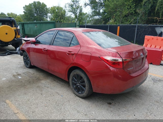 2019 Toyota Corolla Le მანქანა იყიდება აუქციონზე, vin: 2T1BURHEXKC202063, აუქციონის ნომერი: 45689727