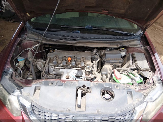 45689747 :رقم المزاد ، 19XFB2F59DE076963 vin ، 2013 Honda Civic Lx مزاد بيع