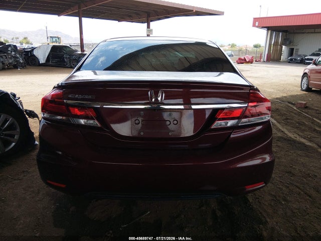 45689747 :رقم المزاد ، 19XFB2F59DE076963 vin ، 2013 Honda Civic Lx مزاد بيع
