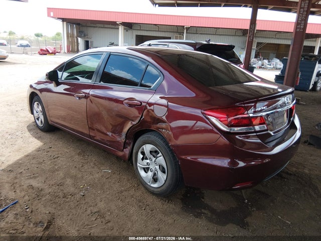 45689747 :رقم المزاد ، 19XFB2F59DE076963 vin ، 2013 Honda Civic Lx مزاد بيع