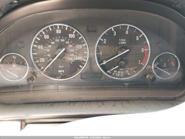 2001 Bmw 740il მანქანა იყიდება აუქციონზე, vin: WBAGH83481DP27821, აუქციონის ნომერი: 45689752