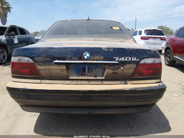 2001 Bmw 740il მანქანა იყიდება აუქციონზე, vin: WBAGH83481DP27821, აუქციონის ნომერი: 45689752