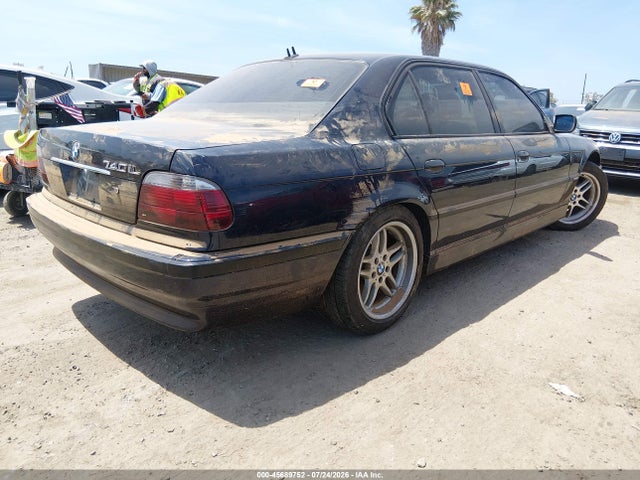 2001 Bmw 740il მანქანა იყიდება აუქციონზე, vin: WBAGH83481DP27821, აუქციონის ნომერი: 45689752