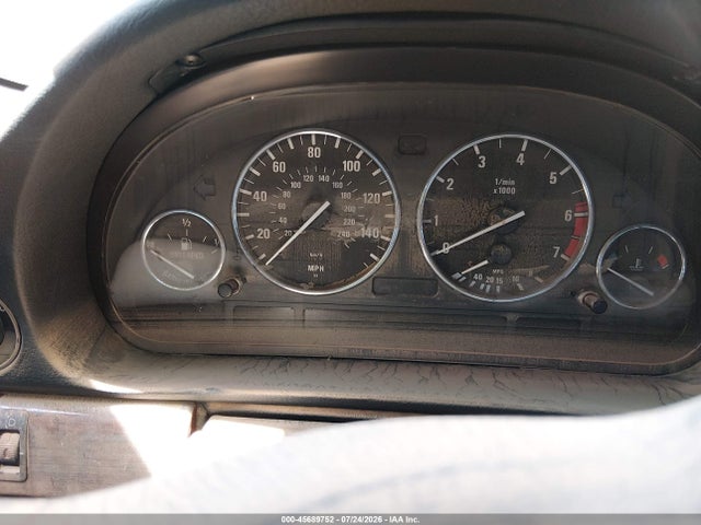 2001 Bmw 740il მანქანა იყიდება აუქციონზე, vin: WBAGH83481DP27821, აუქციონის ნომერი: 45689752
