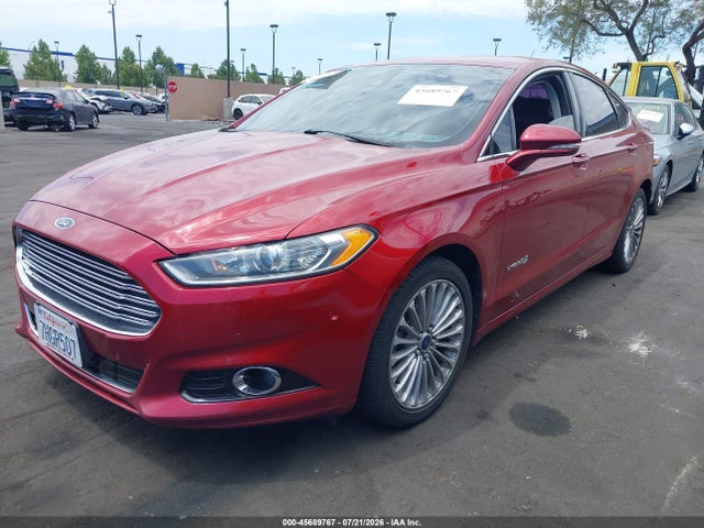 Ford Fusion Hybrid Titanium 2014 3FA6P0RUXER378707 Image 2