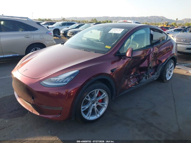 Продажа на аукционе авто 2021 Tesla Model Y Long Range Dual Motor All-wheel Drive, vin: 5YJYGDEE4MF087290, номер лота: 45689783