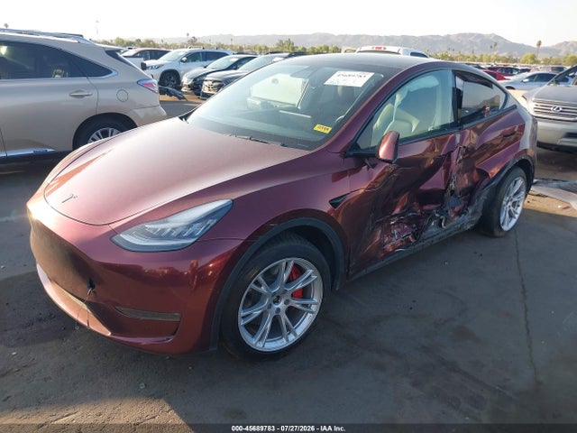 Продажа на аукционе авто 2021 Tesla Model Y Long Range Dual Motor All-wheel Drive, vin: 5YJYGDEE4MF087290, номер лота: 45689783