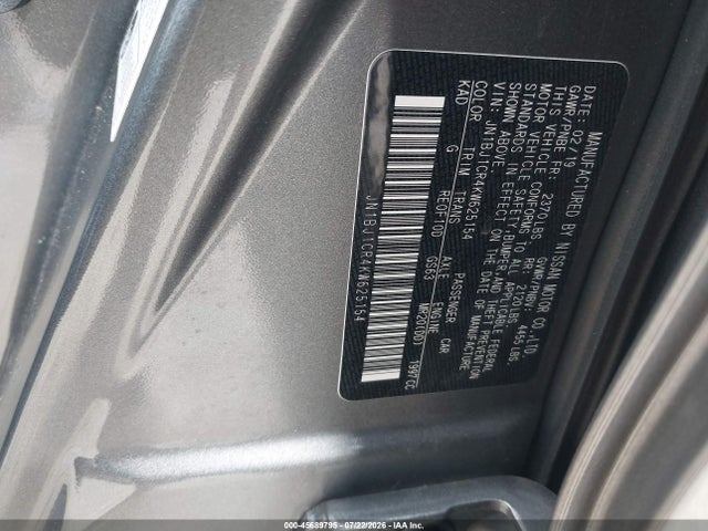 JN1BJ1CR4KW625154 Nissan Rogue Sport Sv