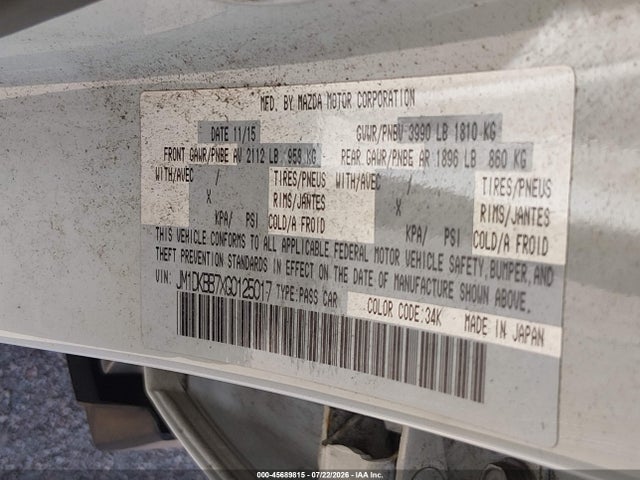 Mazda Cx-3 Sport 2016 JM1DKBB7XG0125017 Image 9