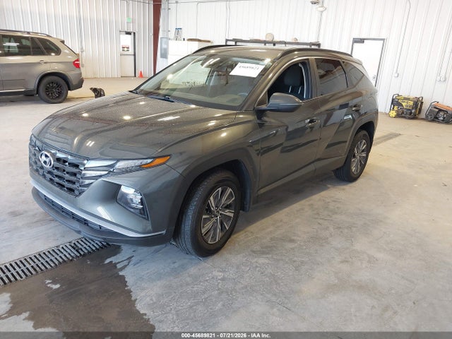 Hyundai Tucson Hybrid Blue 2022 KM8JBCA12NU061787 Image 2