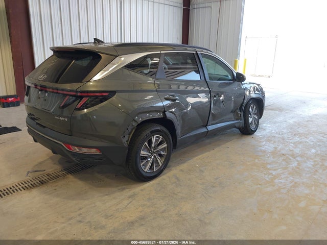 Hyundai Tucson Hybrid Blue 2022 KM8JBCA12NU061787 Image 4