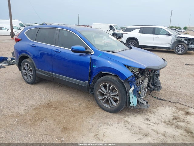 45689836 :رقم المزاد ، 7FARW1H54NE007929 vin ، 2022 Honda Cr-v 2wd Ex مزاد بيع