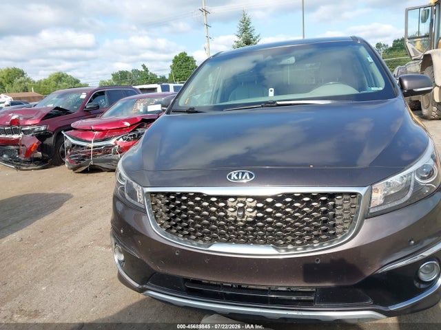 45689845 :رقم المزاد ، KNDME5C12H6272000 vin ، 2017 Kia Sedona Sx Luxury مزاد بيع