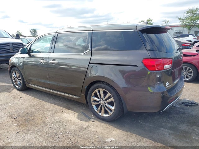45689845 :رقم المزاد ، KNDME5C12H6272000 vin ، 2017 Kia Sedona Sx Luxury مزاد بيع