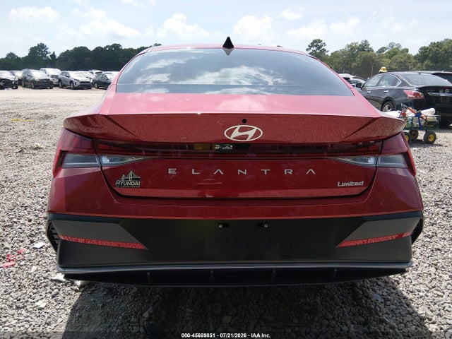 2026 Hyundai Elantra Limited მანქანა იყიდება აუქციონზე, vin: KMHLP4DGXTU105774, აუქციონის ნომერი: 45689851