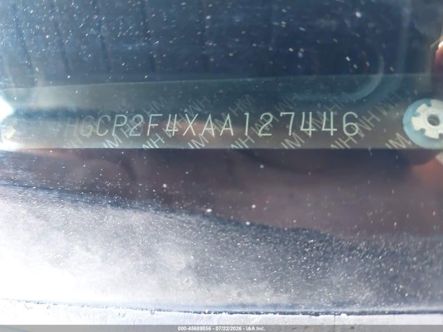 45689856 :رقم المزاد ، 1HGCP2F4XAA127446 vin ، 2010 Honda Accord 2.4 Lx-p مزاد بيع