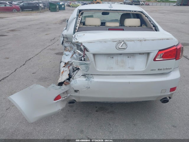 Aukcja sprzedaży 2011 Lexus Is 250, vin: JTHCF5C29B5045352, numer aukcji: 45689900